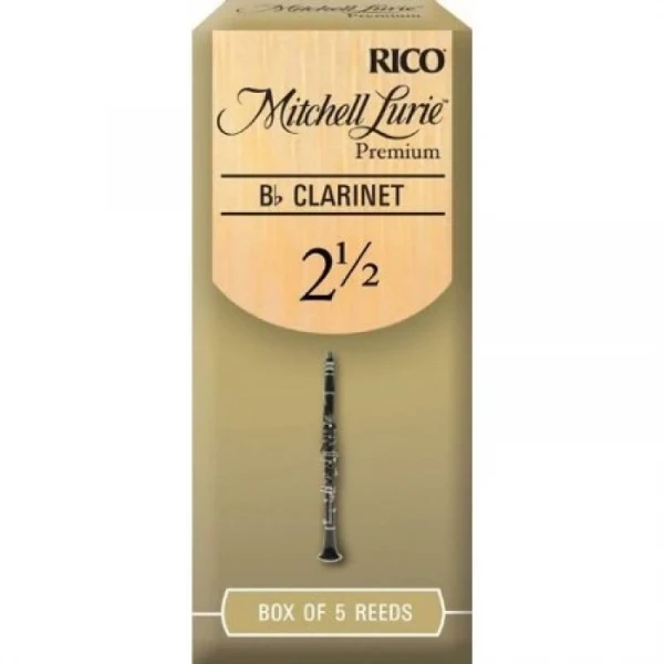 RICO RMLP5BCL250 для кларнета №2,5 5 шт