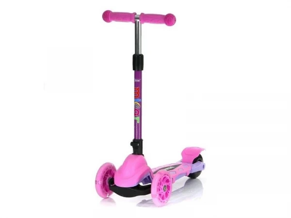 Самокат трехколесный Zumba  (розовый)