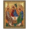 Алмазная 5D мозаика с нанесенной рамкой 20х30 СВЯТАЯ ТРОИЦА (12 цветов)