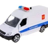 Машина Autotime "GERMANY PANEL VAN" милиция, звук, свет 1:36