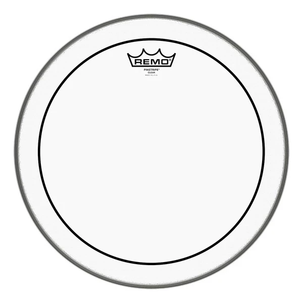 REMO PS-1324-00 Bass Pinstripe Clear 24'' пластик