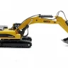 Металлический экскаватор с ковшом HUI NA TOYS 1/50 PRO