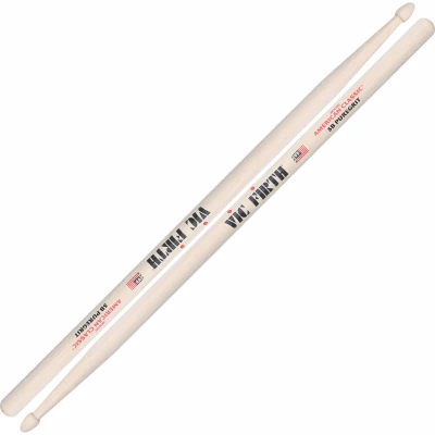 VIC FIRTH 5BPG American Classic® 5B PureGrit -- No Finish, Abrasive Wood Texture барабанные палочки 5B, орех, деревянный наконеч