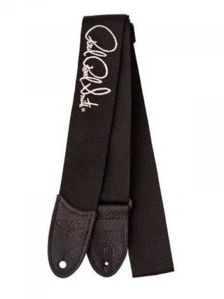 Ремень для гитары PRS Poly Strap, Signature Silver, Black