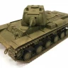 Сборная модель ZVEZDA Советский тяжелый танк образца 1940 г. с пушкой Л-11 КВ-1, под. набор, 1/35