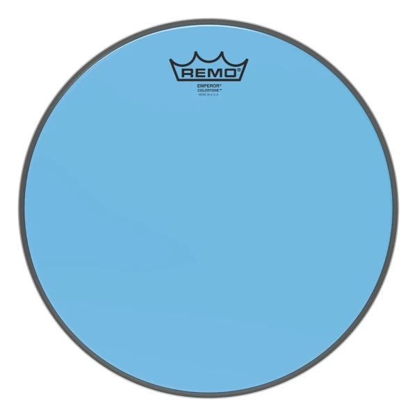 REMO BE-0312-CT-BU Emperor® Colortone™ Blue Drumhead, 12' цветной двухслойный прозрачный пластик, голубой