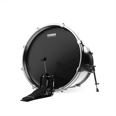 Пластик 22" для бас барабана EVANS BD22HBG Hydraulic Black двойной черный