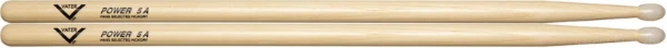 VATER VHP5AN American Hickory Power 5A барабанные палочки, орех, нейлоновая головка
