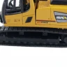 Металлический экскаватор с отбойным молотом HUI NA TOYS 1/60