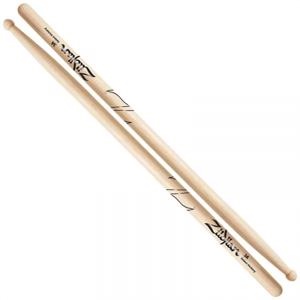ZILDJIAN Z3A 3A барабанные палочки с деревянным наконечником, материал: орех