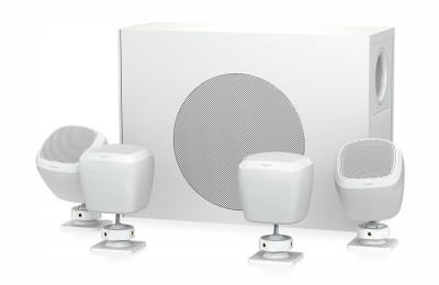 Комплект сабвуфер 6,5 и 4 сателлита 2,5 Tannoy SAT SUB 4PACK-WH белый