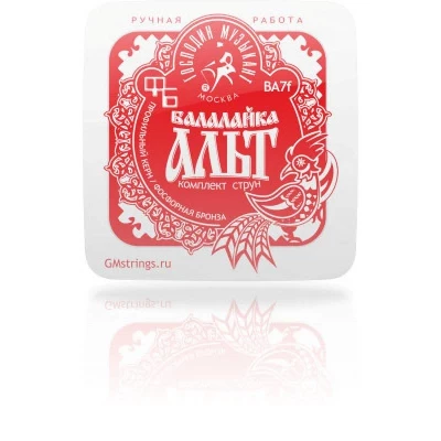 Струны для балалайки альт Господин музыкант BA-7f