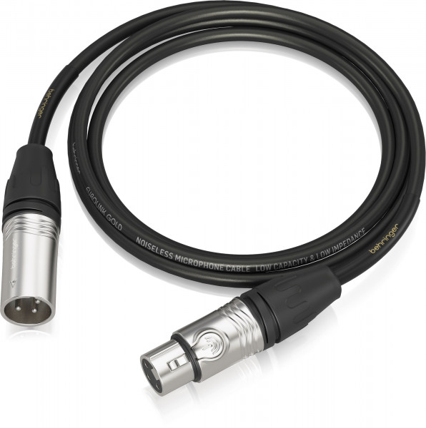 Микрофонный кабель Behringer GMC-150 с разъемами XLR, 1.5 м