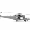 Сборная модель ZVEZDA Советский ударный вертолет Ми-24А, 1/72