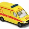 Микроавтобус Siku 0808RUS Реанимация, 8 см, желтый