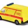 Микроавтобус Siku 0808RUS Реанимация, 8 см, желтый