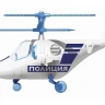 Сборная модель ZVEZDA Игрушка-конструктор: Полицейский вертолёт