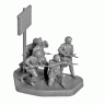 Сборные солдатики ZVEZDA Немецкая элитная пехота 1941-1943, 1/72