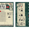 Сборные солдатики ZVEZDA Немецкая элитная пехота 1941-1943, 1/72