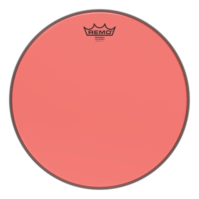 REMO BE-0314-CT-RD Emperor® Colortone™ Red Drumhead, 14' цветной двухслойный прозрачный пластик, красный