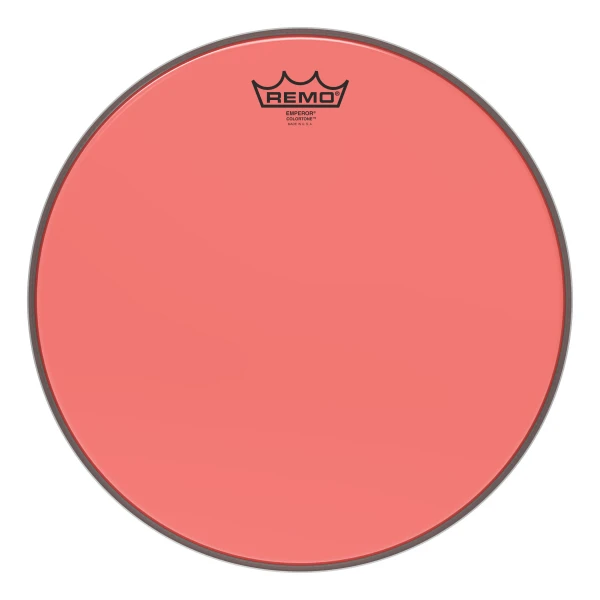 REMO BE-0314-CT-RD Emperor® Colortone™ Red Drumhead, 14' цветной двухслойный прозрачный пластик, красный