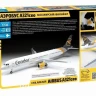Сборная модель ZVEZDA Пасс. авиалайнер "Аэробус А-321сeo", 1/144