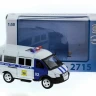 Машина "АВТОПАНОРАМА" инерц. "ГАЗель"(полиция) 1/50, в/к 14,5*8*5,5 см