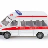 Микроавтобус Siku 1083RUS Скорая медицинская служба 1/50, белый
