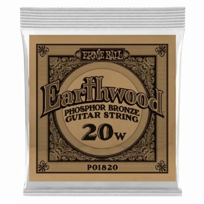 ERNIE BALL 1820 (.020) одна струна для акустической гитары