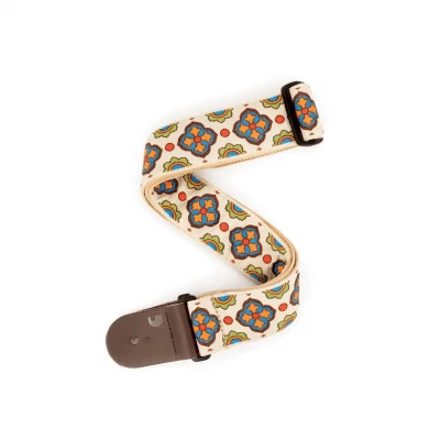 Текстильный ремень для гитары без наплечника LANET WAVES T20S1503 50 мм, цветной