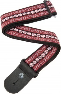 Ремень для гитары Planet Waves PW50A13 Henna ткань красный