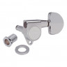 FIRE&STONE Chrome Large Grover набор колков для электрогитары