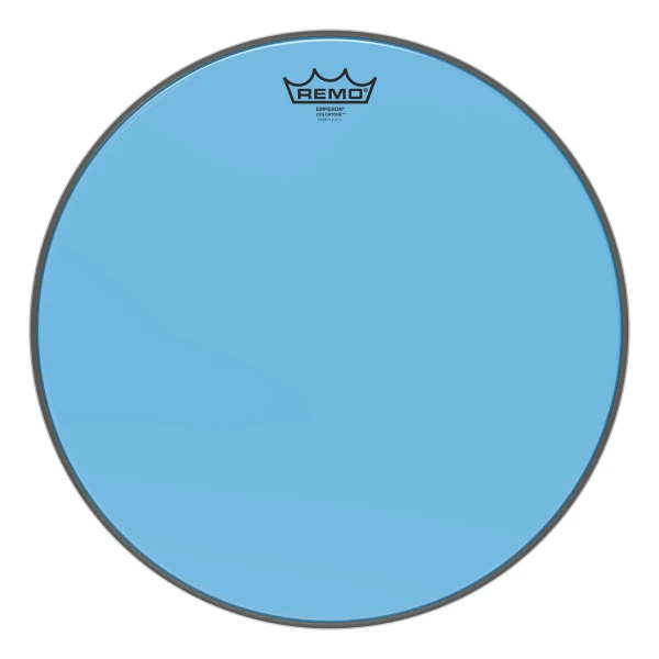 REMO BE-0316-CT-BU Emperor® Colortone™ Blue Drumhead, 16' цветной двухслойный прозрачный пластик, голубой
