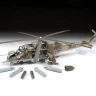 Сборная модель ZVEZDA Советский ударный вертолет Ми-24В/ВП, 1/48