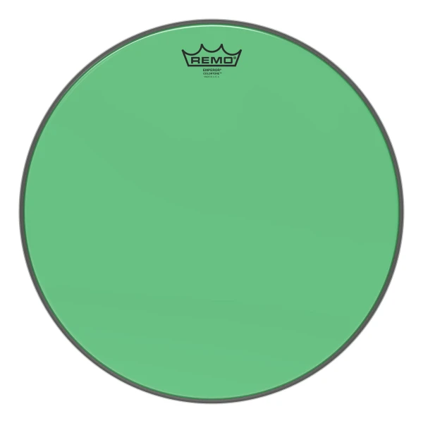 REMO BE-0316-CT-GN Emperor® Colortone™ Green Drumhead, 16' цветной двухслойный прозрачный пластик, зеленый