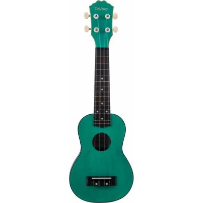 Укулеле-сопрано DAVINCI VINS-10EM цвет - изумрудный, пластик