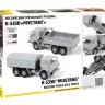 Российский трехосный грузовик К-5350 "Мустанг" 1/72