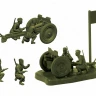 Советская 76-мм полковая пушка 1/72
