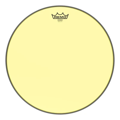 REMO BE-0316-CT-YE Emperor® Colortone™ Yellow Drumhead, 16' цветной двухслойный прозрачный пластик, желтый
