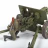 Советская 76-мм противотанковая пушка ЗИС-3 с расчетом 1/35