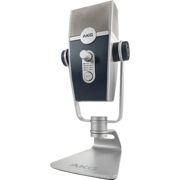Конденсаторный микрофон USB AKG LYRA C44-USB на подставке