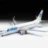 Сборная модель ZVEZDA Пассажирский авиалайнер Боинг 737-800, 1/144