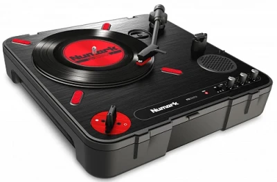 Портативный виниловый DJ-проигрыватель NUMARK PT01 SCRATCH