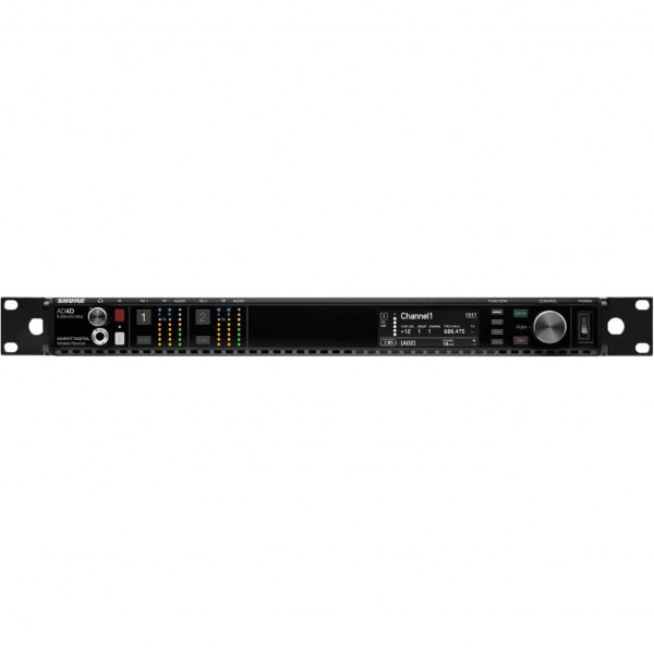 SHURE AD4DE A 470-636 MHz двухканальный приемник системы Axient Digital