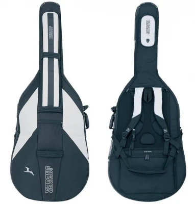 Чехол для клнтрабаса 4/4 GEWA Jaeger Doublebass Gig Bag 4/4 Black чёрный/антрацит