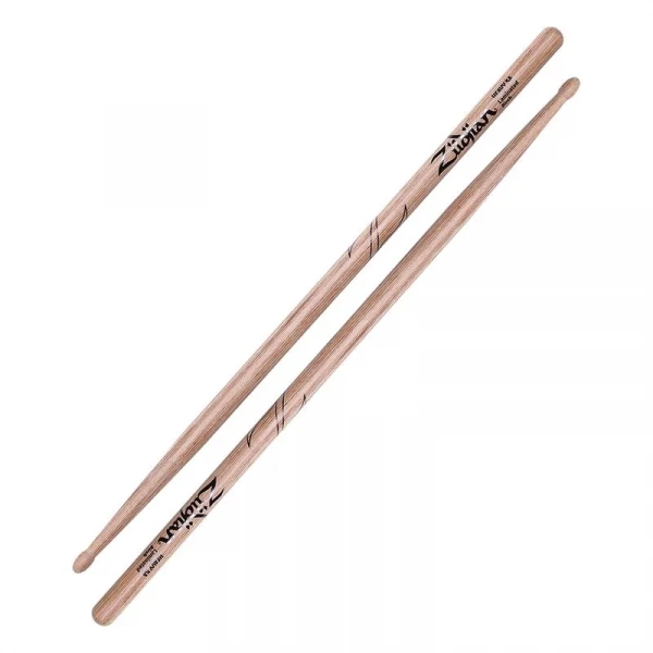 ZILDJIAN Z5AH HEAVY 5A LAMINATED BIRCH барабанные палочки с деревянным наконечником, материал: ламинированная береза