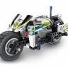 Конструктор Qihui Mechanical Master Полицейский мотоцикл совместим с QH5805, инерц. (193 детали)