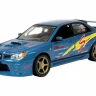 Машина Autotime "SUBARU IMPREZA WRX STI" тюнинг гараж 1:24 инерционная