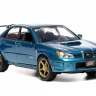 Машина Autotime "SUBARU IMPREZA WRX STI" тюнинг гараж 1:24 инерционная