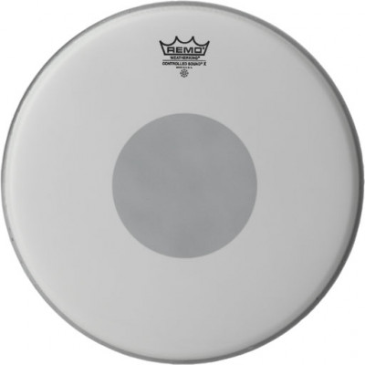 REMO CX-0114-10 CONTROLLED SOUND X 14' однослойный матовый пластик c серым центром